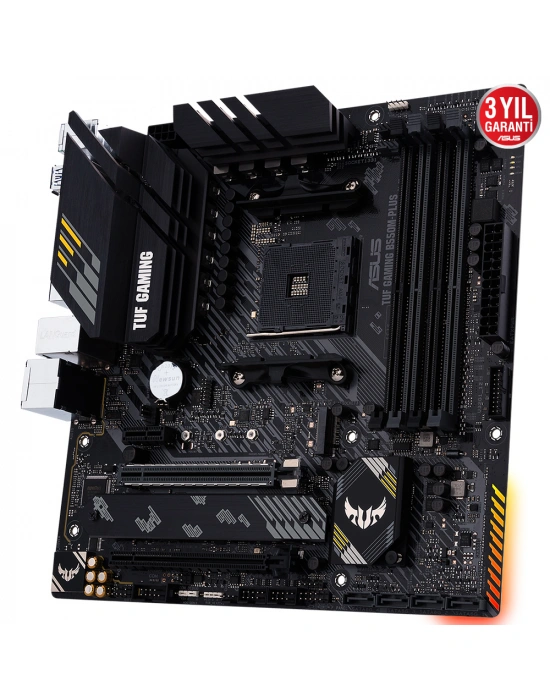 ASUS TUF GAMING B550M-PLUS WI-FI II 4600Mhz(OC) HDMI DP mATX AM4