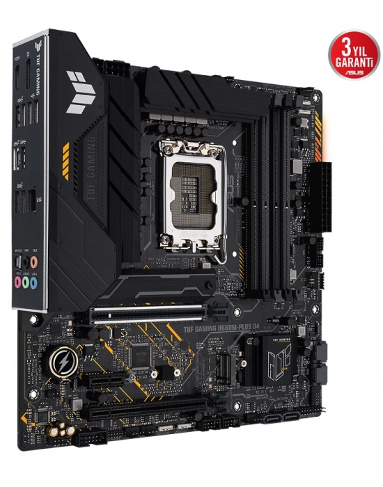 ASUS TUF GAMING B660M-PLUS D4 DDR4 5333Mhz (OC) HDMI DP 1700p