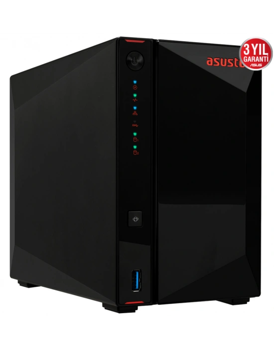 ASUSTOR AS5202T 2 SLOT 2GB DDR4 3.5 NAS DEPOLAMA ÜNİTESİ