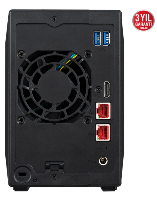 ASUSTOR AS5202T 2 SLOT 2GB DDR4 3.5 NAS DEPOLAMA ÜNİTESİ