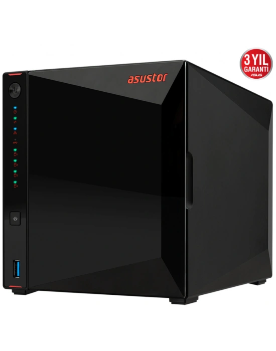 ASUSTOR AS5304T 4 SLOT 4GB DDR4 3.5 NAS DEPOLAMA ÜNİTESİ