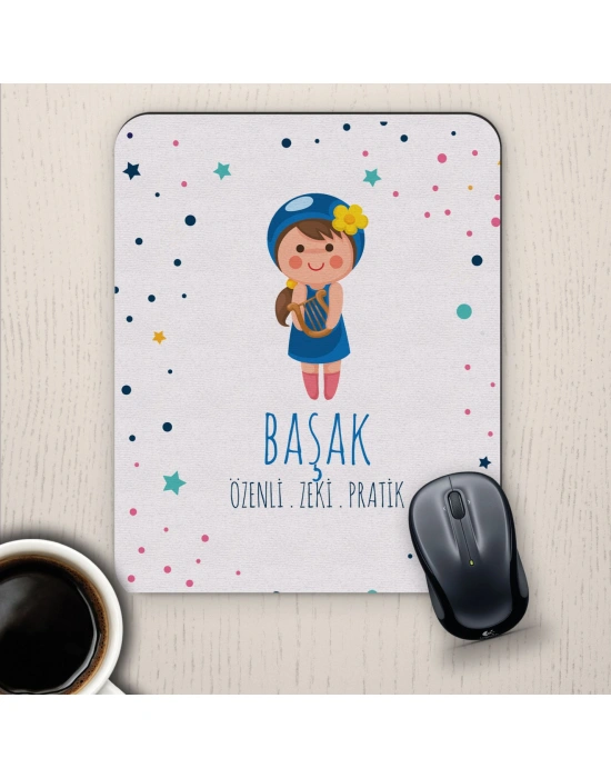 Başak Burçlarına Özel Sevimli Mouse Pad