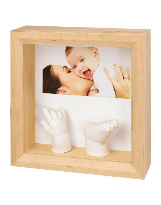 Bebek - Çocuk El - Ayak İzi Minik Heykel Seti