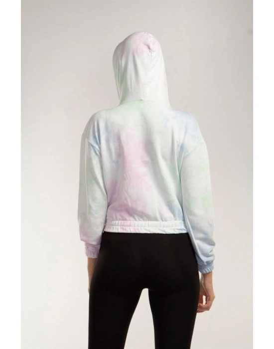 Crop Eşofman Üstü- RENKLİ