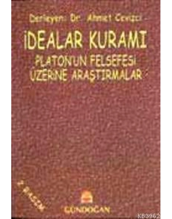 İdealar Kuramı; Platonun Felsefesi Üzerine Araştırmalar