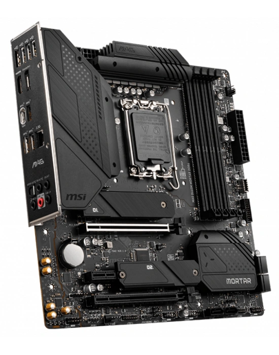 MSI MAG B660M MORTAR DDR4 4800(OC) Mhz MATX 1700p