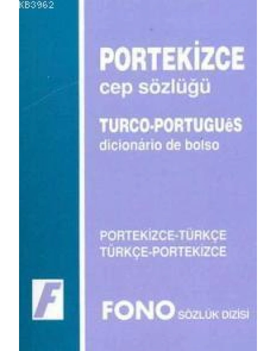 Portekizce Cep Sözlüğü; Portekizce-Türkçe / Türkçe-Portekizce