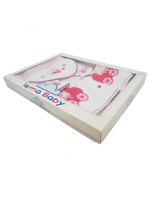 Sema Bebe 5li Set - Pembe