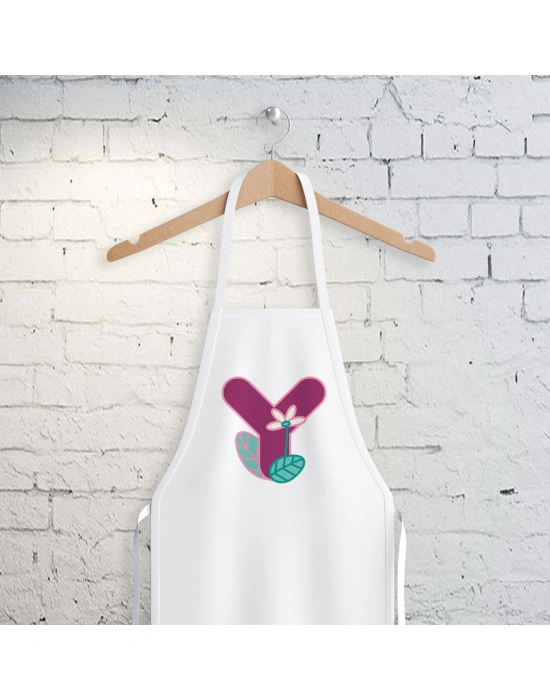 Y Harfi Tasarımlı Mutfak Önlüğü