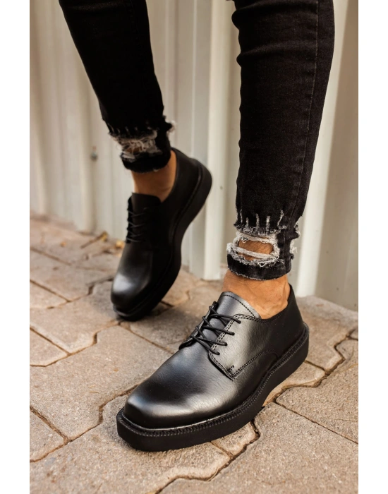 CH001 Fantasya Siyah Taban Erkek Ayakkabı SIYAH