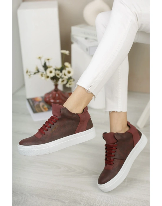 CH004 BT Kadın Ayakkabı BORDO