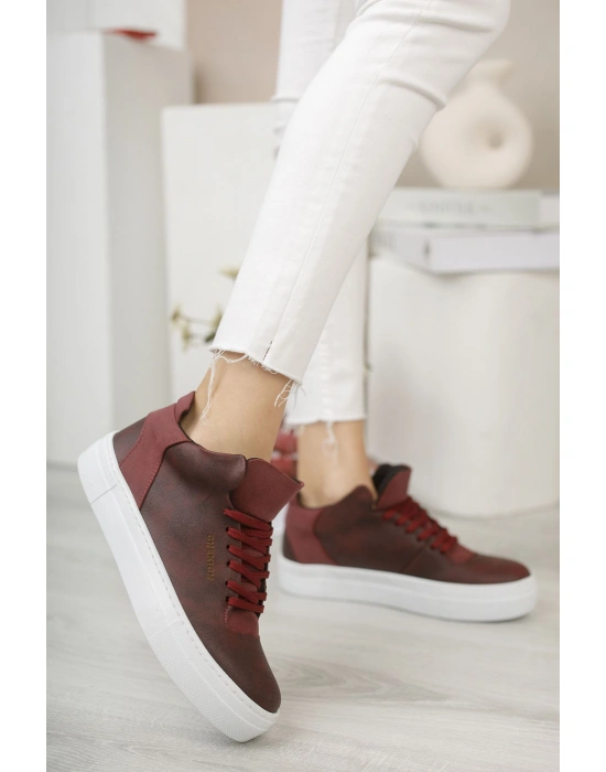 CH004 BT Kadın Ayakkabı BORDO