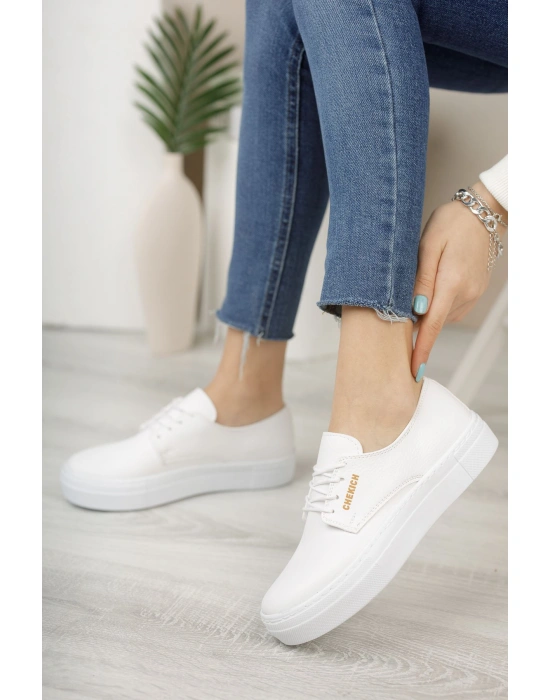 CH005 BT Kadın Ayakkabı BEYAZ