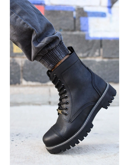 CH009 Mat ST Erkek Bot SIYAH