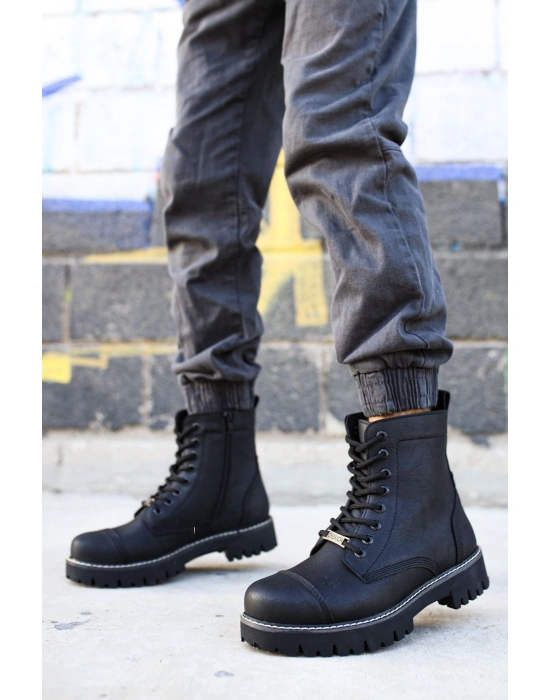 CH009 Mat ST Erkek Bot SIYAH