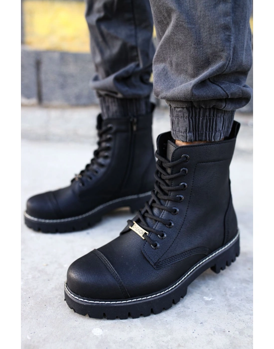 CH009 Mat ST Erkek Bot SIYAH