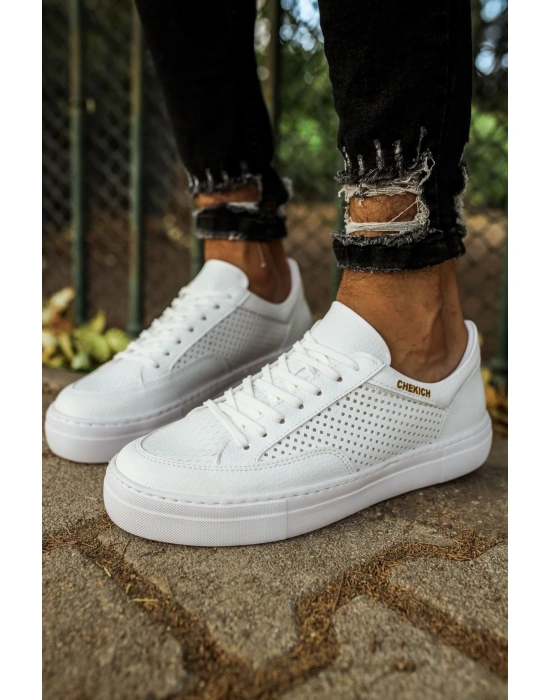 CH015 BT Erkek Ayakkabı BEYAZ