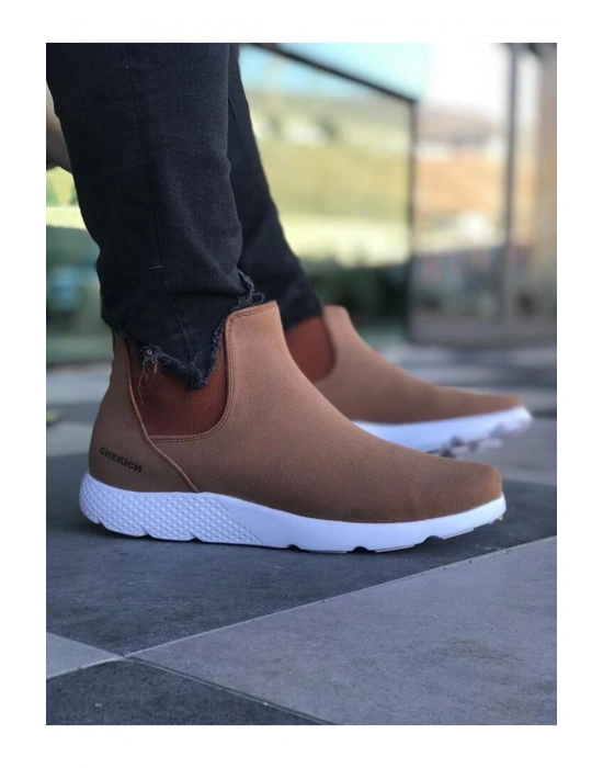 CH049 Süet BT Erkek Bot TABA