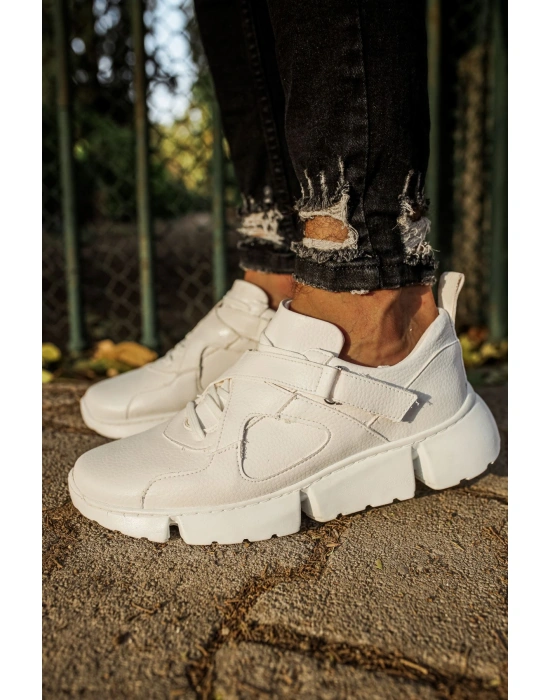 CH071 BT Erkek Ayakkabı BEYAZ