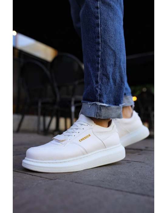 CH073 BT Erkek Ayakkabı BEYAZ