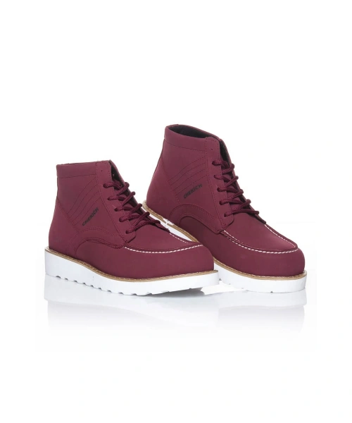 CH047 Süet BT Erkek Bot BORDO