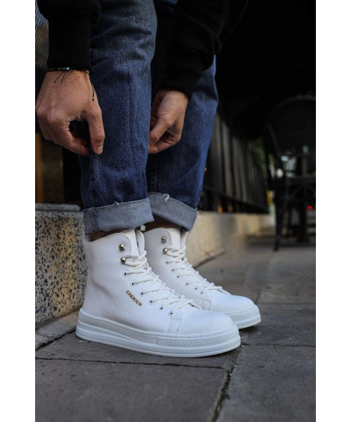 CH055 BT Erkek Bot BEYAZ