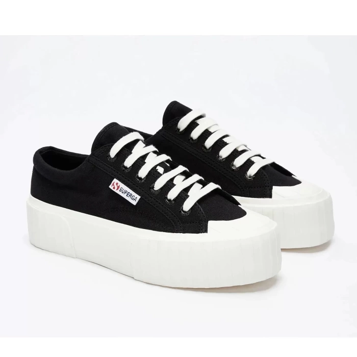 superga S5111SW-A6M 2631 STRIPE PLATFORM GÜNLÜK SPOR AYAKKABI