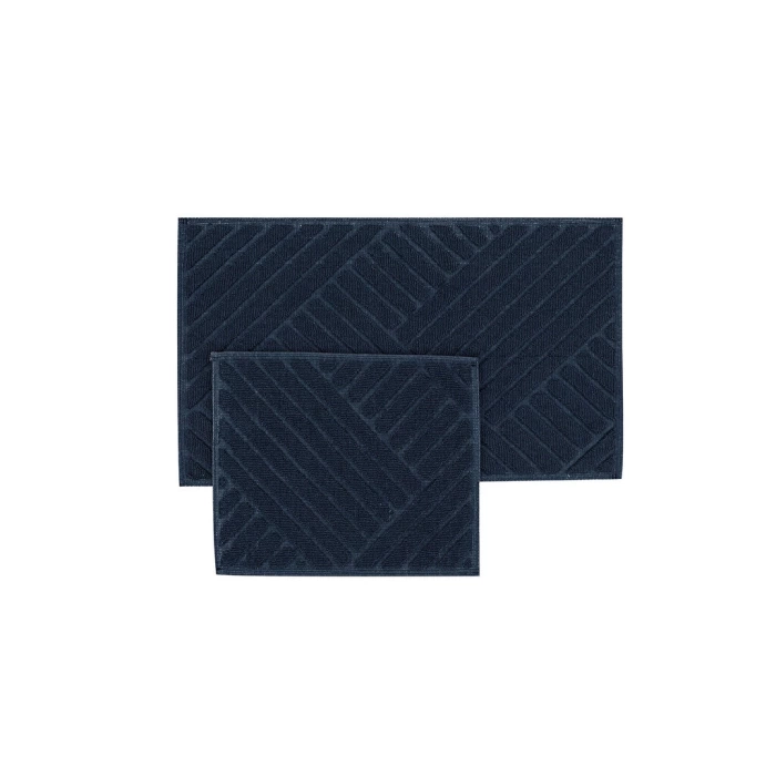 New Zigzag Paspas Seti-lacivert Yeni