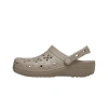 croc 210927-214 CLASSIC FLORAL CUT OUT CLOG SPOR TERLİK SANDALET