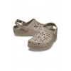 croc 210927-214 CLASSIC FLORAL CUT OUT CLOG SPOR TERLİK SANDALET