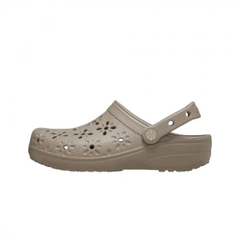 croc 210927-214 CLASSIC FLORAL CUT OUT CLOG SPOR TERLİK SANDALET