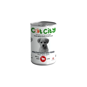 Az Tahıllı Kuzu Etli Yavru Köpek Konserve Yaş Mama 400 gr ( 20 Adet )