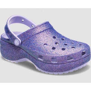 crocs 211024-5BR PLATFORM IRID GLITTER SPOR TERLİK SANDALET