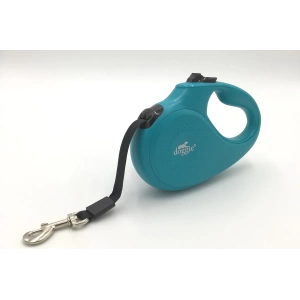 Doggie Master Seri Otomatik Makaralı Köpek Gezdirme 25 kg / 5 M Turkuaz