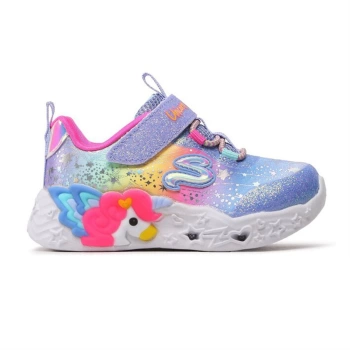 skechers 302681N BLMT UNICORN CHARMER - TWILIGHT BEBEK SPOR AYAKKABI