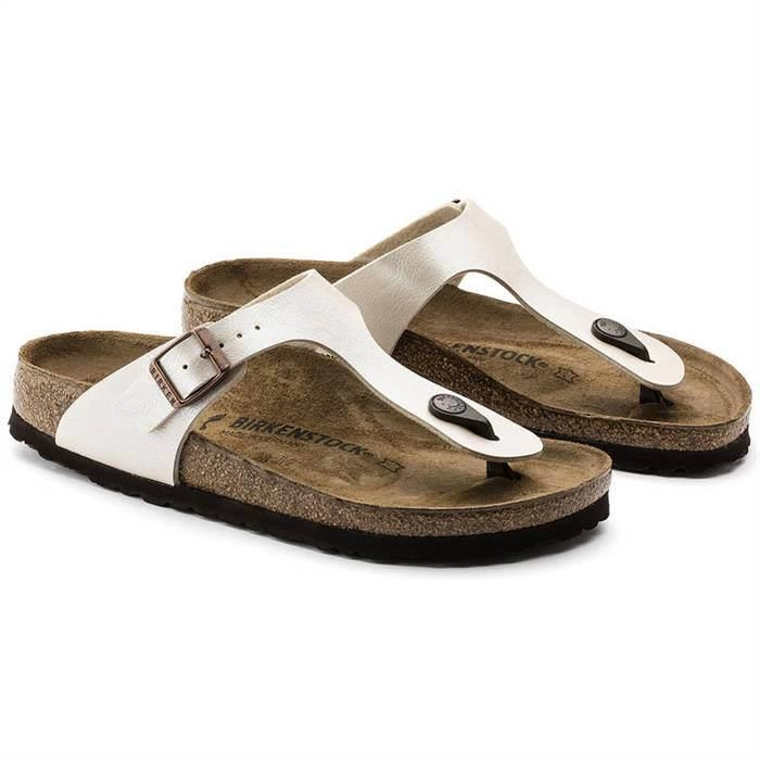 birkenstock 943871 - GRACEFUL PEARL WHITE GIZEH BF TERLİK