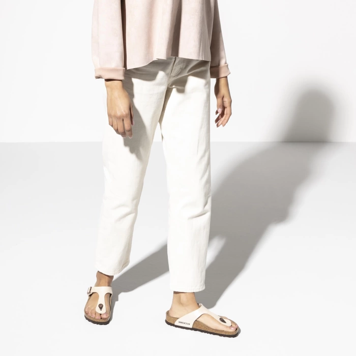 birkenstock 943871 - GRACEFUL PEARL WHITE GIZEH BF TERLİK