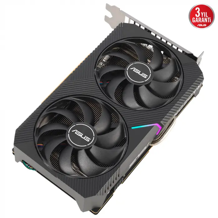 ASUS DUAL-RX6500XT-O4G 4GB GDDR6 HDMI DP 64BİT