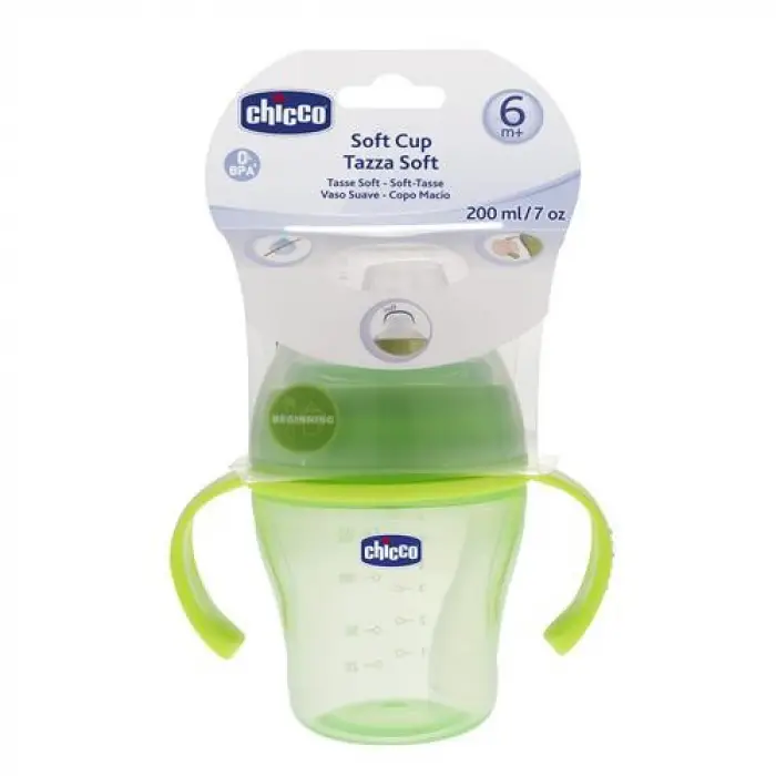 Chicco Damla Akıtmaz Bardak +6Ay - Yeşil