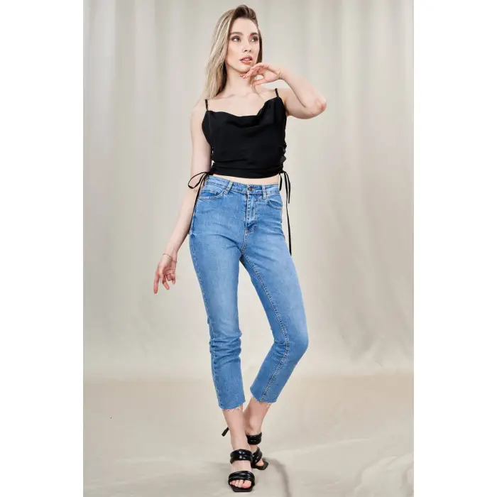 Slim Fit Jeans - MAVİ