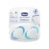 Chicco Physio Silikon Emzik 4m+ 2li - Mavi