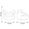 Comfymax Lux 15-36Kg Oto Koltuğu Yükseltici - Coco