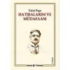 Hatıralarım ve Müdafaam