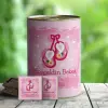 Hoşgeldin Bebek Çikolata Hediye Konservesi - Pembe