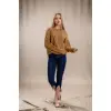 Örgü Kazak-KAHVERENGİ