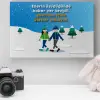 Romantik Tasarımlı Mini Kanvas Tablo - No3