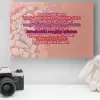 Romantik Tasarımlı Mini Kanvas Tablo - No6