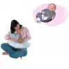 Sema Bebe Emzirme ve Bebek Destek Minderi - Pembe