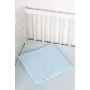 Sema Bebe Fluffy Battaniye (Kabartma Desenli) - Mavi