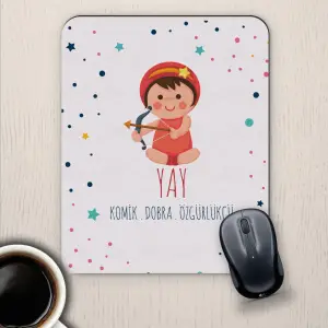 Yay Burçlarına Özel Sevimli Mouse Pad